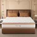 12-Inch Queen-Sized Mattress in a Box, Featuring a Memory Foam Hybrid Design with Individual Pocket Springs for Motion Isolation And Pressure Relief, Offering a Medium-Firm Level