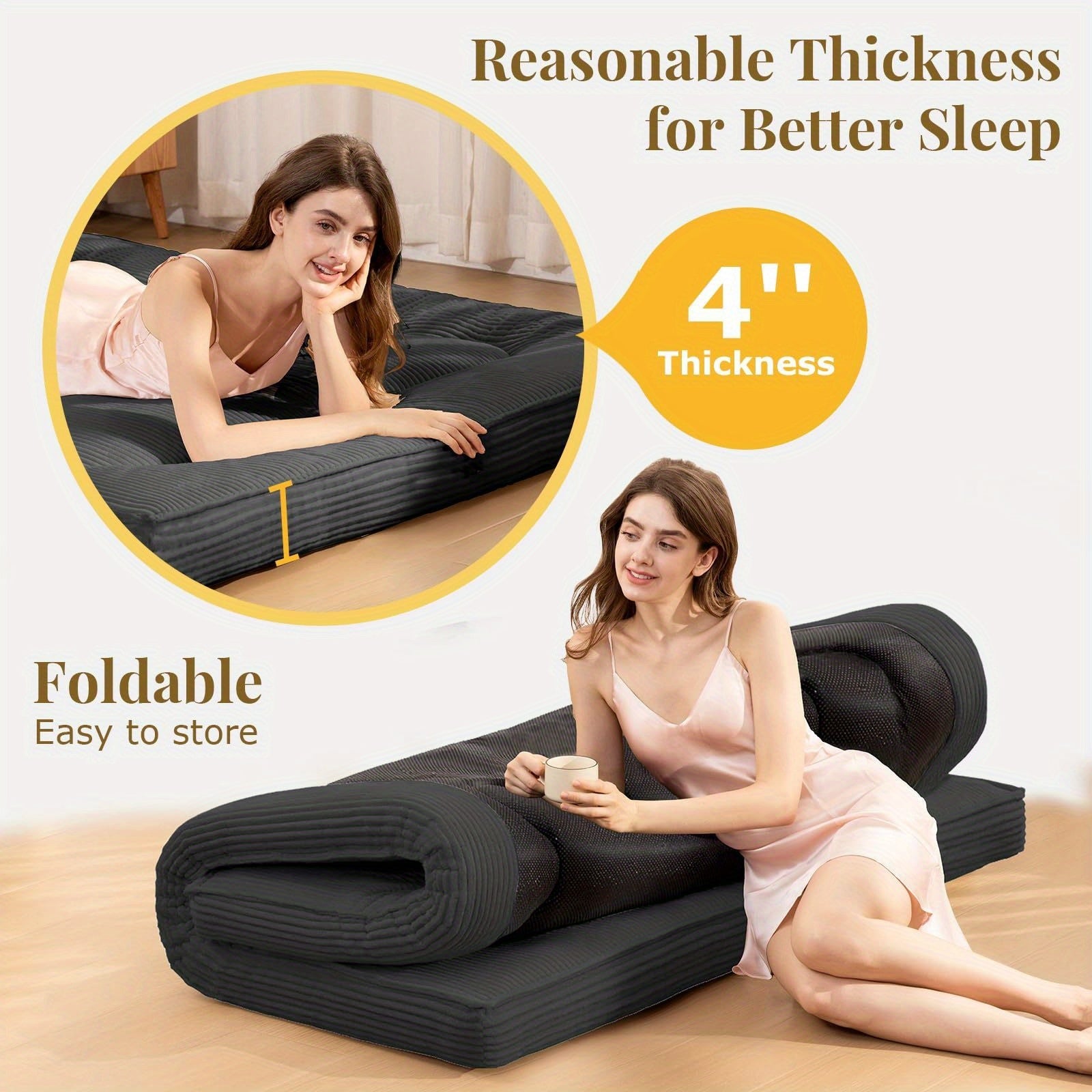 Japanese Floor Mattress, 4\