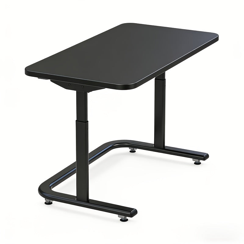 The Movable Lifting Table Adopts An High-Quality Imitation Wood Tabletop, Matched with A Stable And Thick Metal Bracket, And Supports Multi Level Height Adjustment