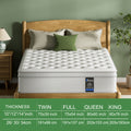 Cooling Gel Large Size Mattresses in 10-Inch, 12-Inch, And 14-Inch Options, Packed in a Box with Pocket Spring Memory Foam