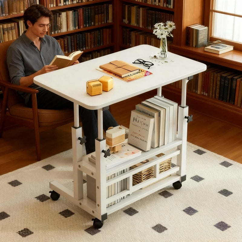 Home Office Furniture Lift Table! Effortless Free Lifting, Excellent Pressure Resistance and Sufficient Load-bearing Capacity, Can Be Used as a Desk to Adapt to Kitchen Supplies, Suitable for Everyone from Students to the Elderly