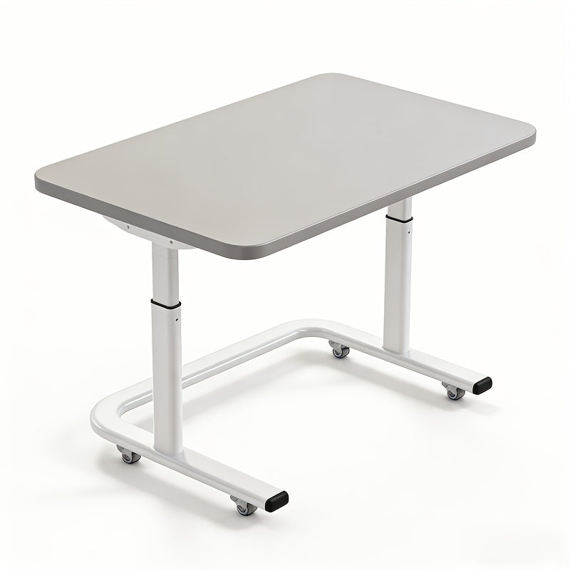 The Movable Lifting Table Adopts An High-Quality Imitation Wood Tabletop, Matched with A Stable And Thick Metal Bracket, And Supports Multi Level Height Adjustment