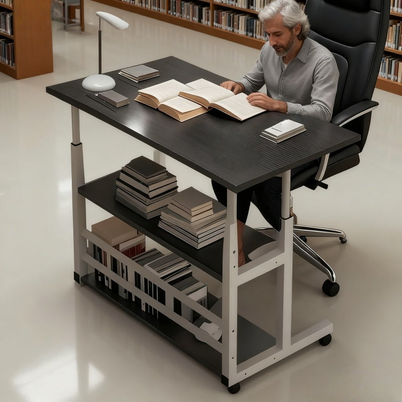 Home Office Furniture Lift Table! Effortless Free Lifting, Excellent Pressure Resistance and Sufficient Load-bearing Capacity, Can Be Used as a Desk to Adapt to Kitchen Supplies, Suitable for Everyone from Students to the Elderly