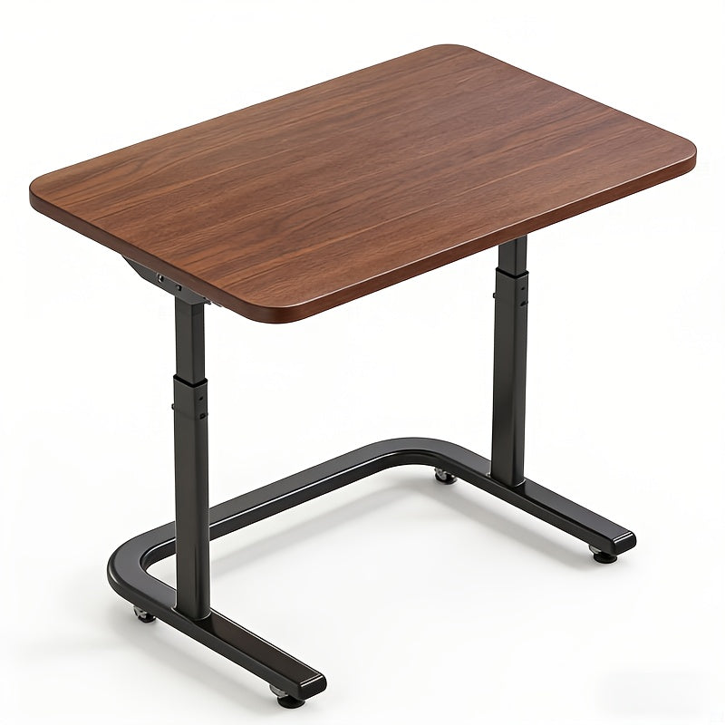 The Movable Lifting Table Adopts An High-Quality Imitation Wood Tabletop, Matched with A Stable And Thick Metal Bracket, And Supports Multi Level Height Adjustment