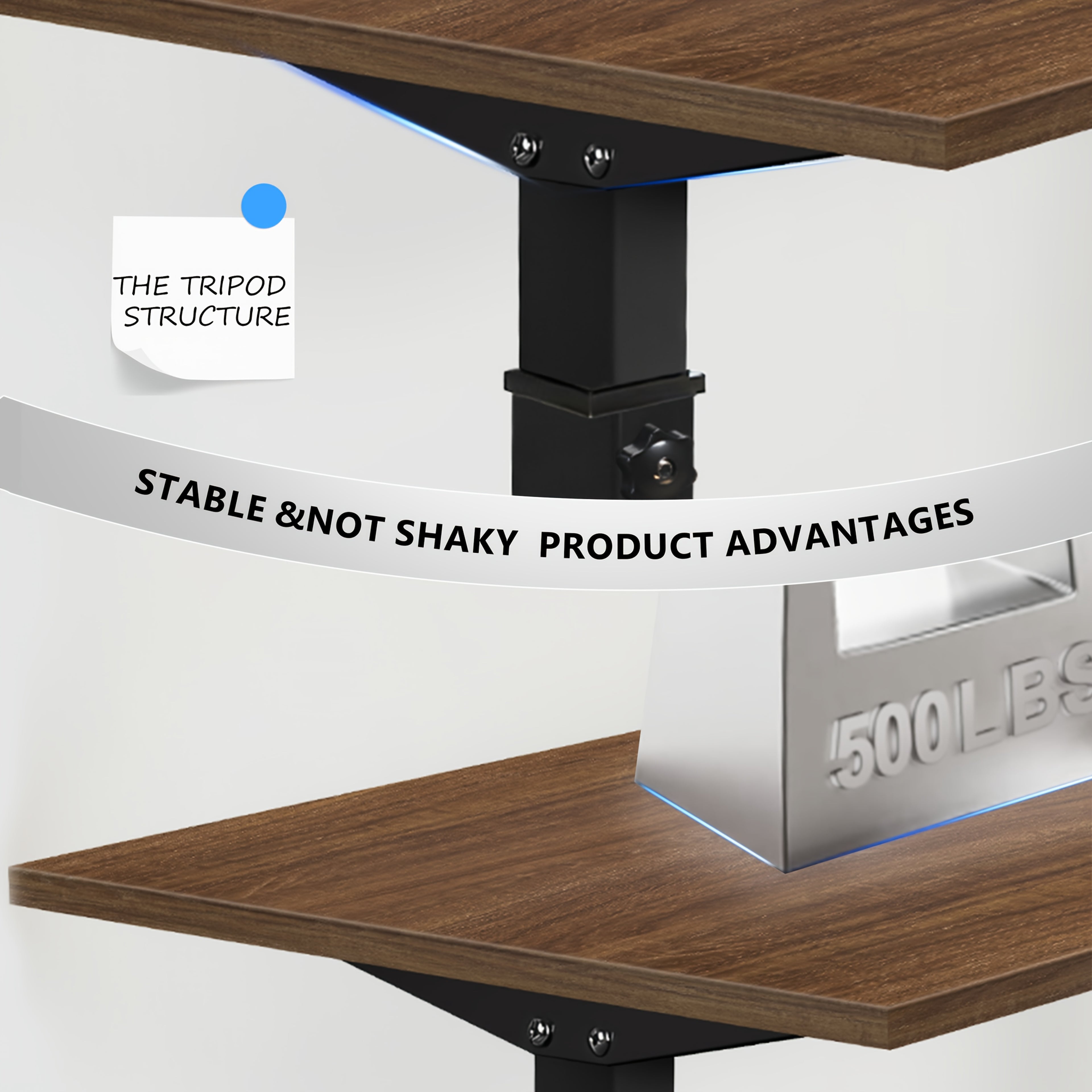 32-42in Lifting Worktable, Adjustable Worktable with Wheels, Equipped with 360 ° Universal Wheels And Brake Wheels, And A Worktable with Foot Pads, Suitable for Home, Garage, And Office Use