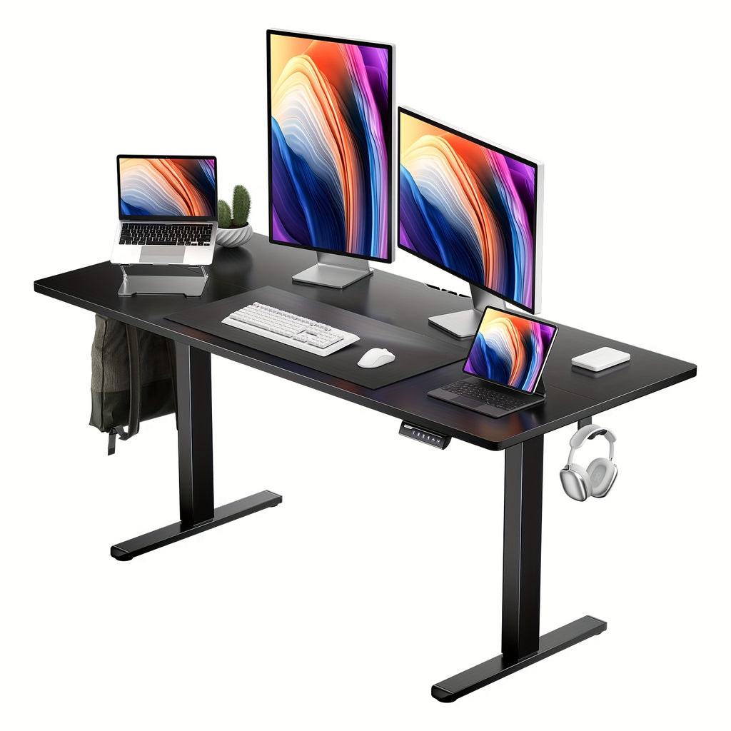 Electric lifting table, 48\u002F55\u002F63 inch adjustable electric upright table, electronic game table, ergonomic adjustable height lifting table computer desk, electric lifting table frame