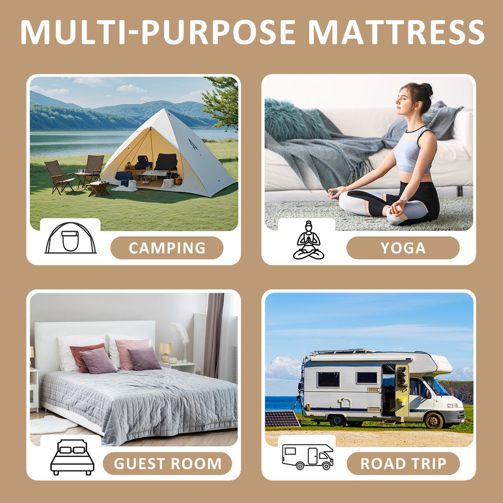 Japanese Floor Mattress, Queen\u002F Full\u002F Twin Size Japanese Futon Mattress Foldable Mattress, Roll Up Mattress Tatami Mat, Thick Folding Sleeping Pad Breathable Floor Lounger Guest Bed
